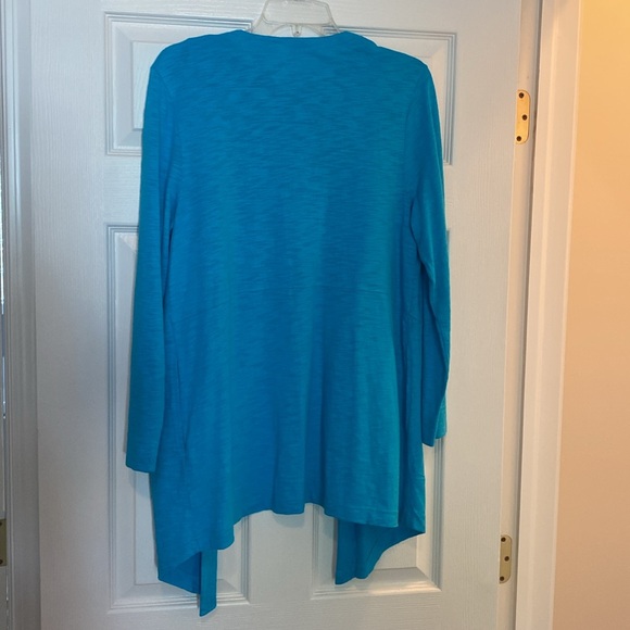 Chico’s Turquoise Tank Top with Jacket-M (size1) - Picture 6 of 6